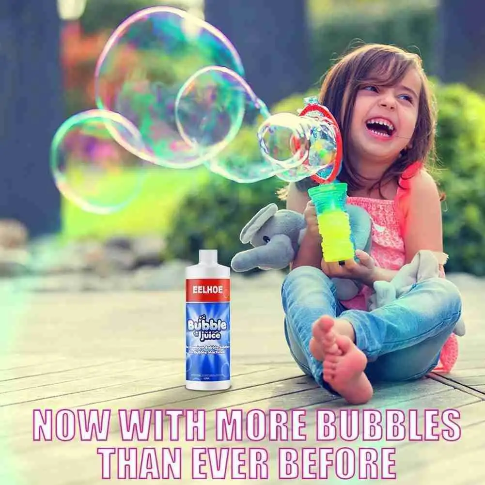 

60ml/100ml Universal Bubble Liquid Formula Kid’s Interactive Toys Games For Party Wedding Birthday Outdoor Atmosphere Suppl W8d7