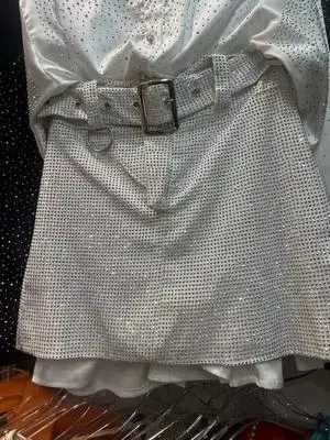 DEAT 2022 Осенняя Новая высококачественная женская короткая мини-юбка выше колена с