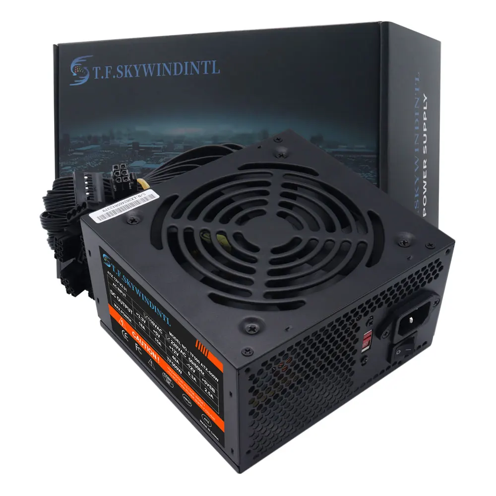 T.F.SKYWINDINTL 500 Вт блок питания ATX немодульный с 20 + 4-контактным интерфейсом