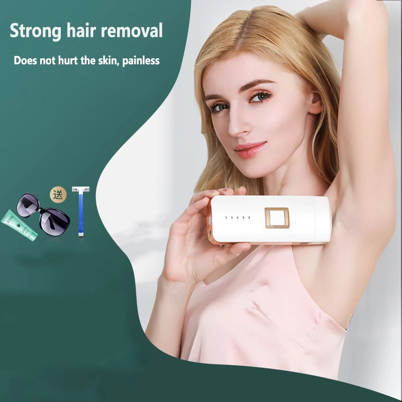 

Laser Depilatory Electric Hair Removal Device For Women Face Body Bikini Trimmer Household Portable Professional Epilator TSLM1