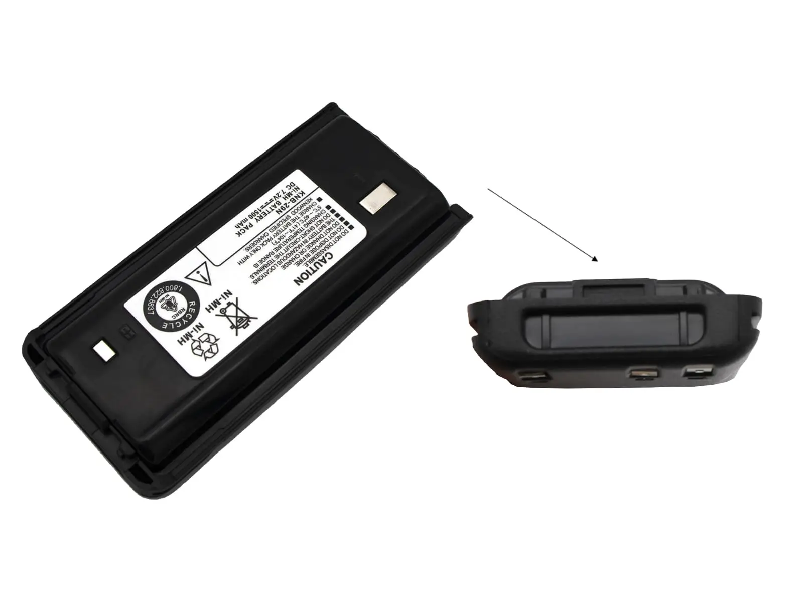 Батарея для Kenwood TK2206 TK-2206M TK-2207 TK-2207G TK2212