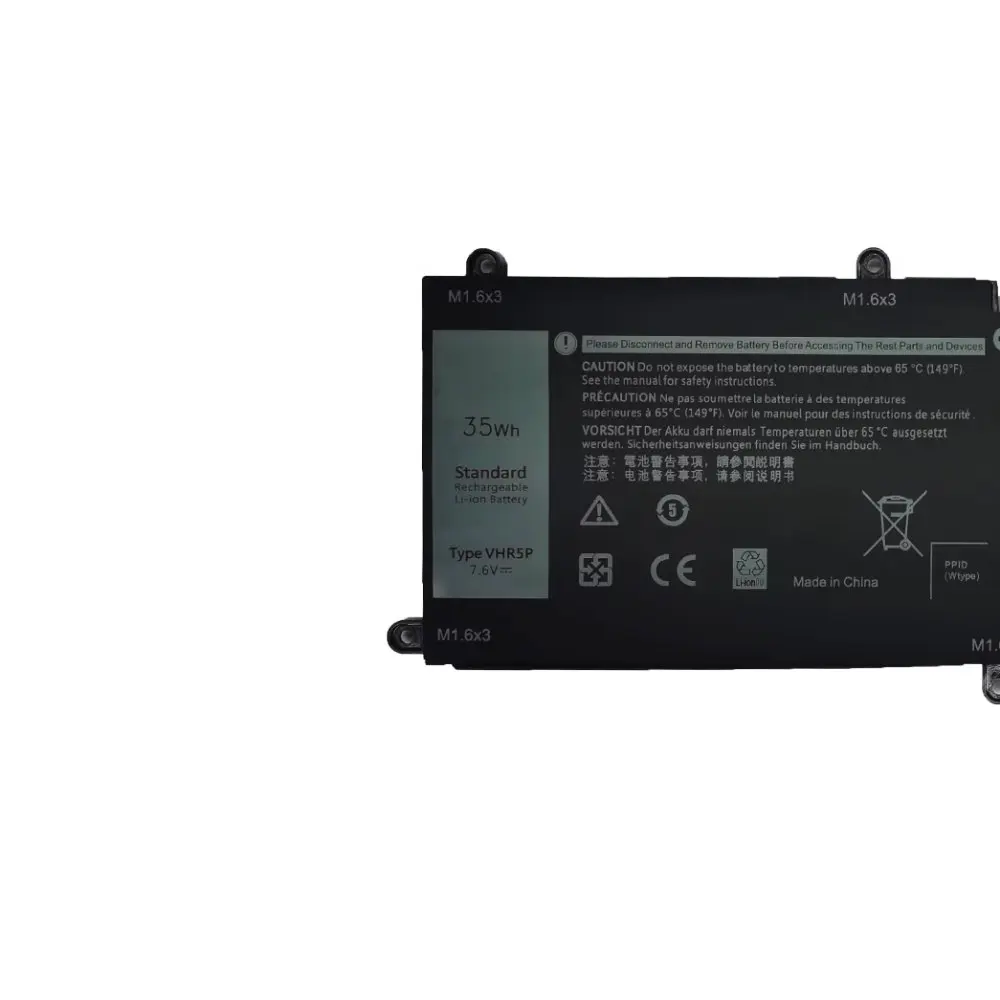Высококачественный аккумулятор VHR5P для ноутбука Dell Latitude 5175 5179 E5175 E5179 Series 7 6 V 35WH RHF3V
