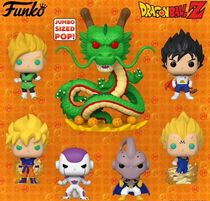 Фото FUNKO POP Dragon Ball 156 10 Vegeta 09 14 Гоку PICCOLO 11 FRIEZA 47 BEERUS 120 БАГАТО # 107ГОЛЬНЫЙ БУУ # Виниловая фигурка из ПВХ 111 №1