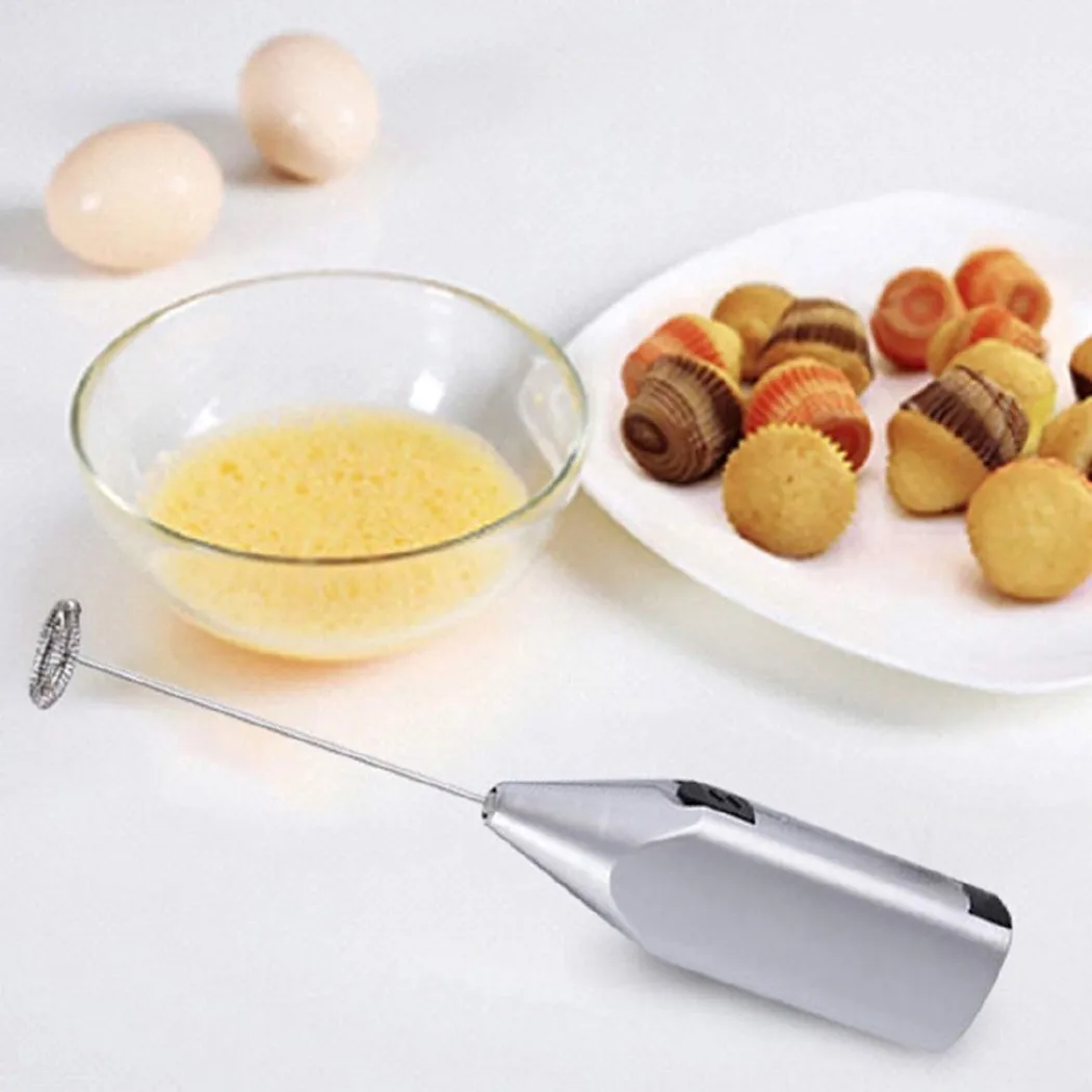 

Mini Electric Milk Frother Cappuccino Latte Coffee Foamer Hot Chocolate Drink Mixer Stirrer Egg Beater Whisk Household Tool