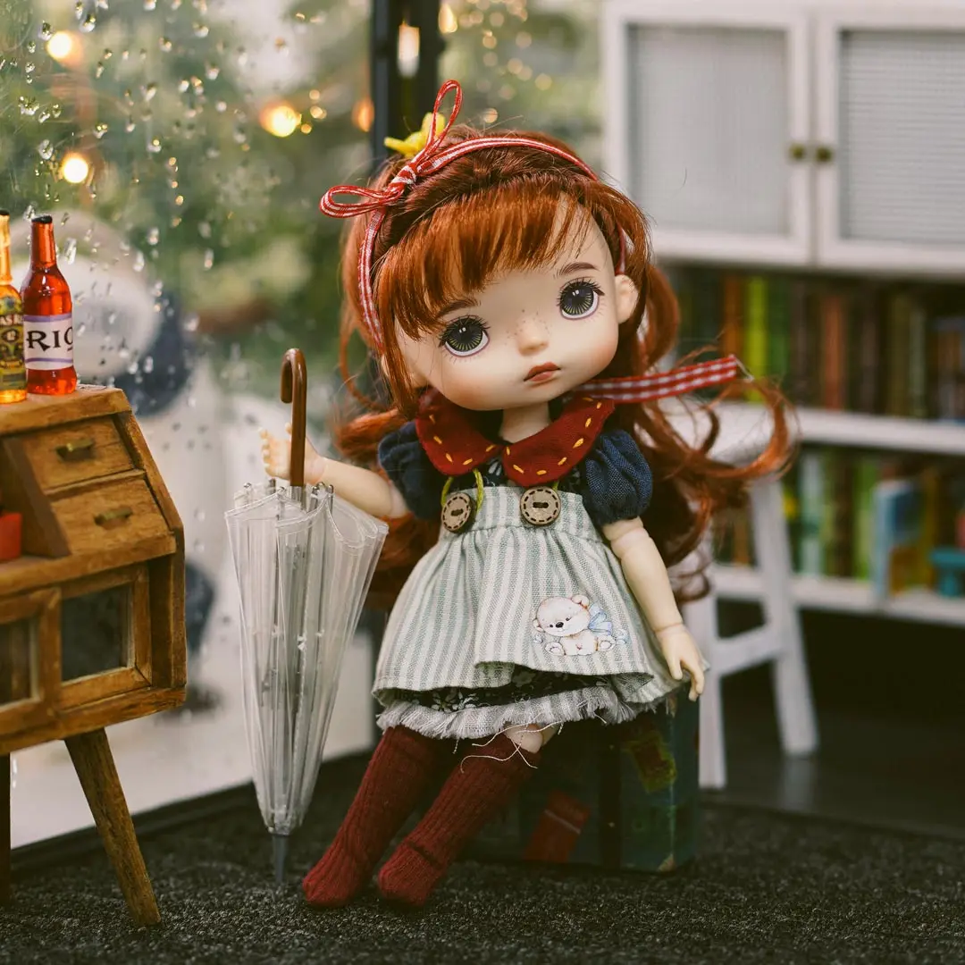 Кукла Резиновая Xiaomi BJD Monst Savage Baby шарнирная кукла на все тело подвижная высота 20