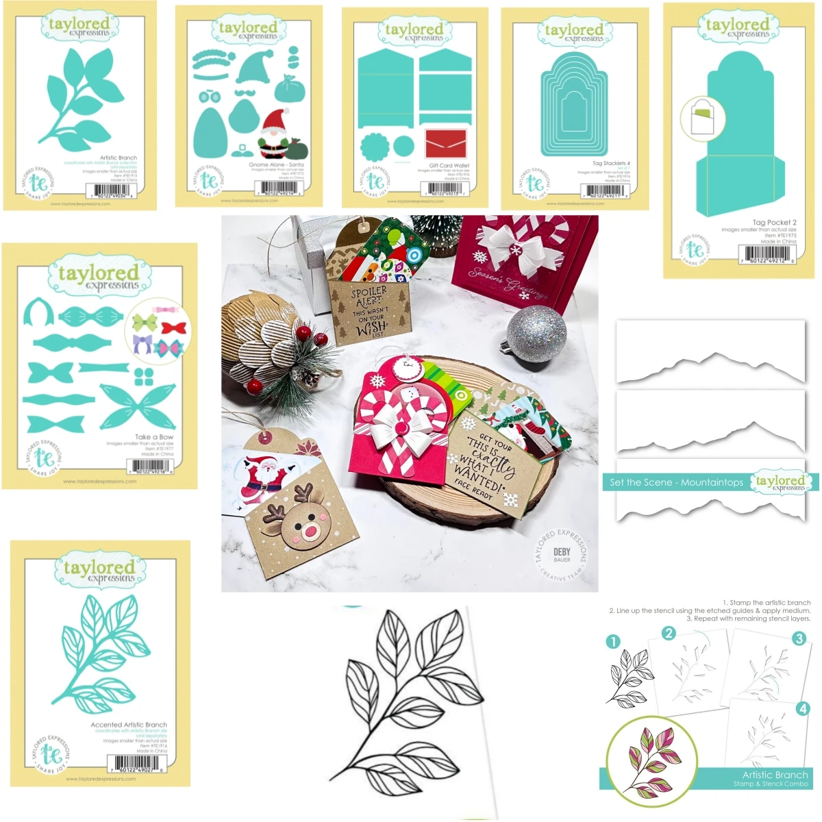 

2023 Christmas Collection Metal Cutting Dies Clear Stamps Stencil Cut Scrapbook Craft Decoration Embossing Template DIY Greeting