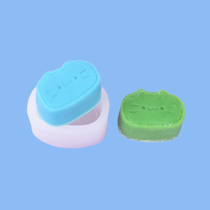 Силиконовая форма с мультяшным котом рисовые шоколадные конфеты для торта