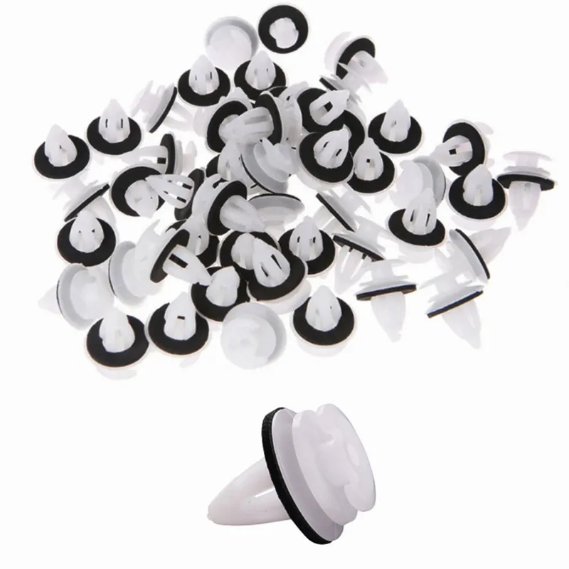 

20/50pcs Car Auto Door Panel Clips With Seal Ring Plastic Retainer Fastener Rivets For BMW E34 E36 E38 E39 E46 M3 M5 Z3 X5