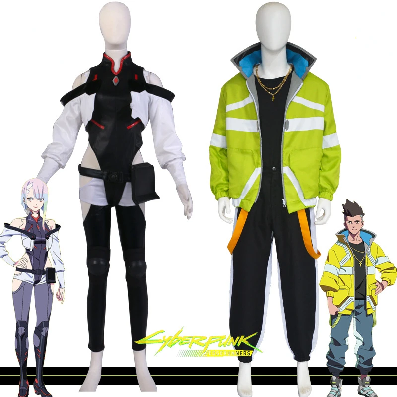 

Lucy David Martinez cosplay Cyberpunk Edgerunners Cosplay Costume Women Sexy Jumpsuit Coat Lucyna KushinadaClothing Uniforms