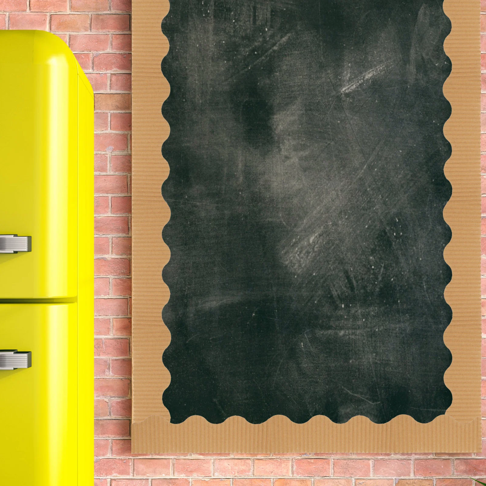 Гофрированная бумага украшение аксессуар для бюллетеней рамка мультяшная доска