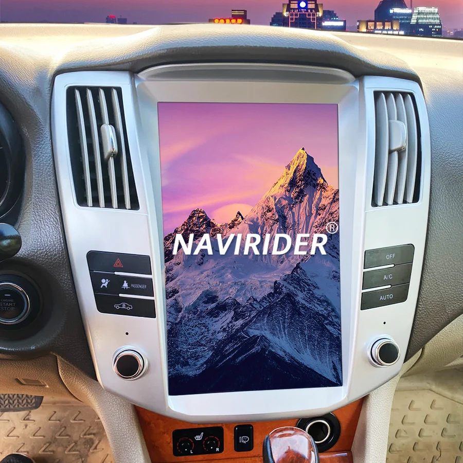 

Автомобильный радиоприемник с экраном 12,1 дюйма Тесла для Lexus RX300 RX330 RX350 RX400 Android для Toyota Harrier GPS мультимедийный видеоплеер Carplay
