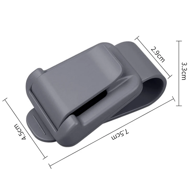 Автомобильный держатель для очков зажим внутренний многофункциональный