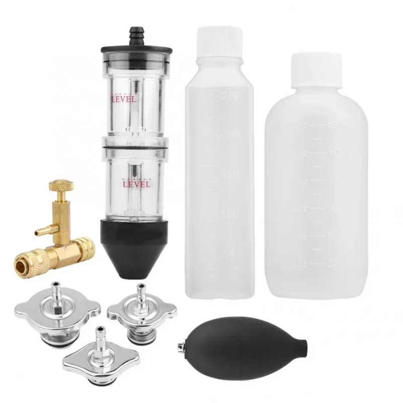 CO2 прокладка головки цилиндра Lecktpruefer Детектор Утечки проверочный комплект с 3