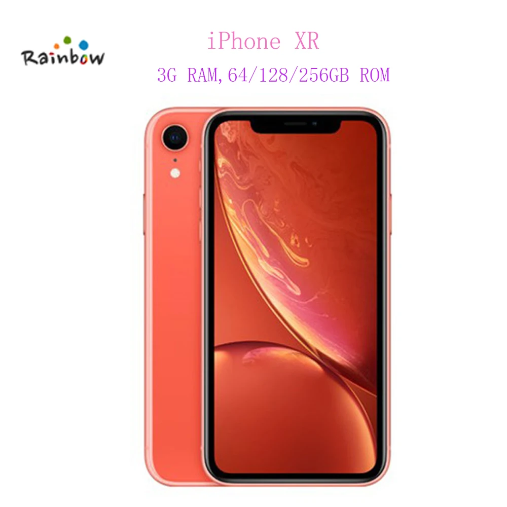 Разблокированный оригинальный Apple iPhone XR 6 1 &quotLiquid Retina полностью ЖК-дисплей 4G LTE |