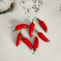 10pcslot 4cm mini fake peppers simulation fruits and vegetables photography props early education supplies food props pe