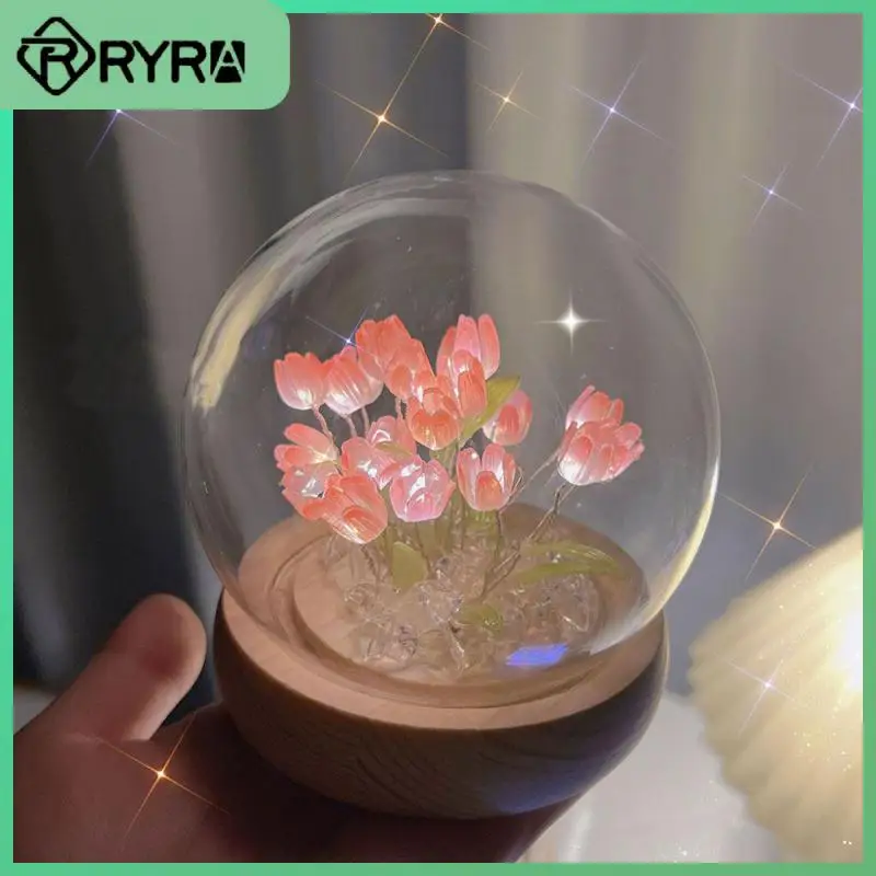 

Available In 4 Colors Tulip Night Light Use In Multiple Scenes Girl Flower Gentle To Eyes And Do Not Hurt Eyes. Atmosphere Light