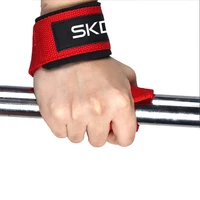 weightlifting gym anti slip sport safety wrist straps weight lifting wrist support crossfit hand grips fitness bodybuilding