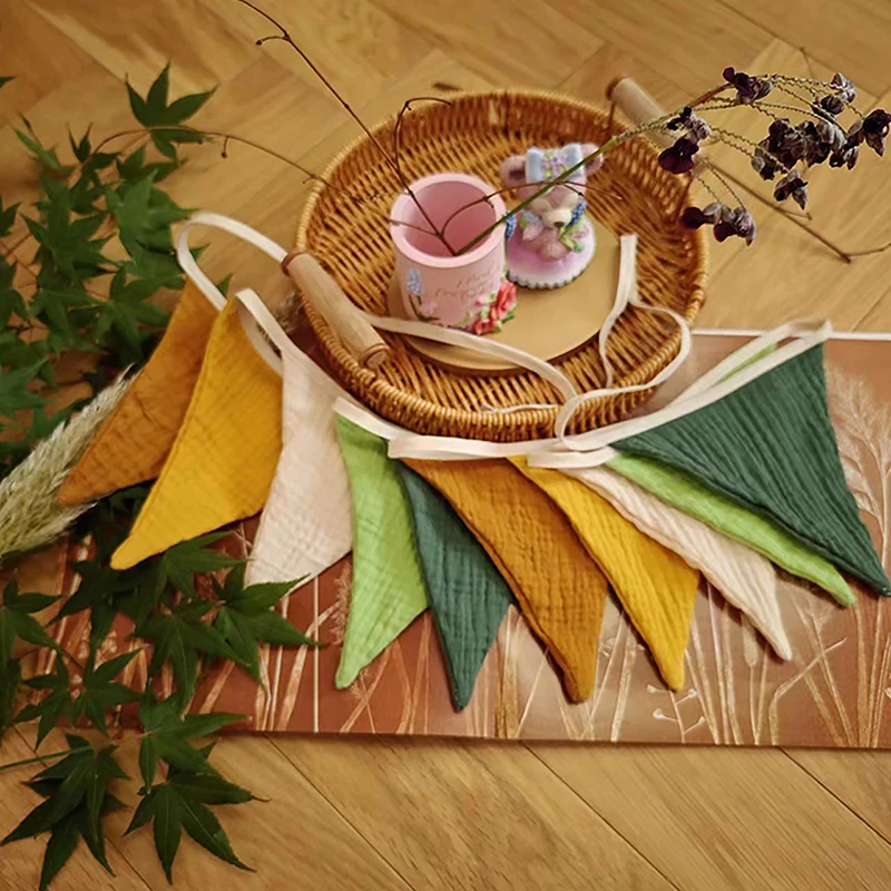 Подвесной флаг баннер для детской комнаты флаги моющаяся хлопковая ткань