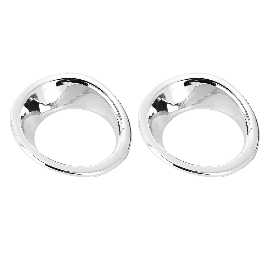 ABS хромированная передняя противотуманная фара отделка украшение автомобиля