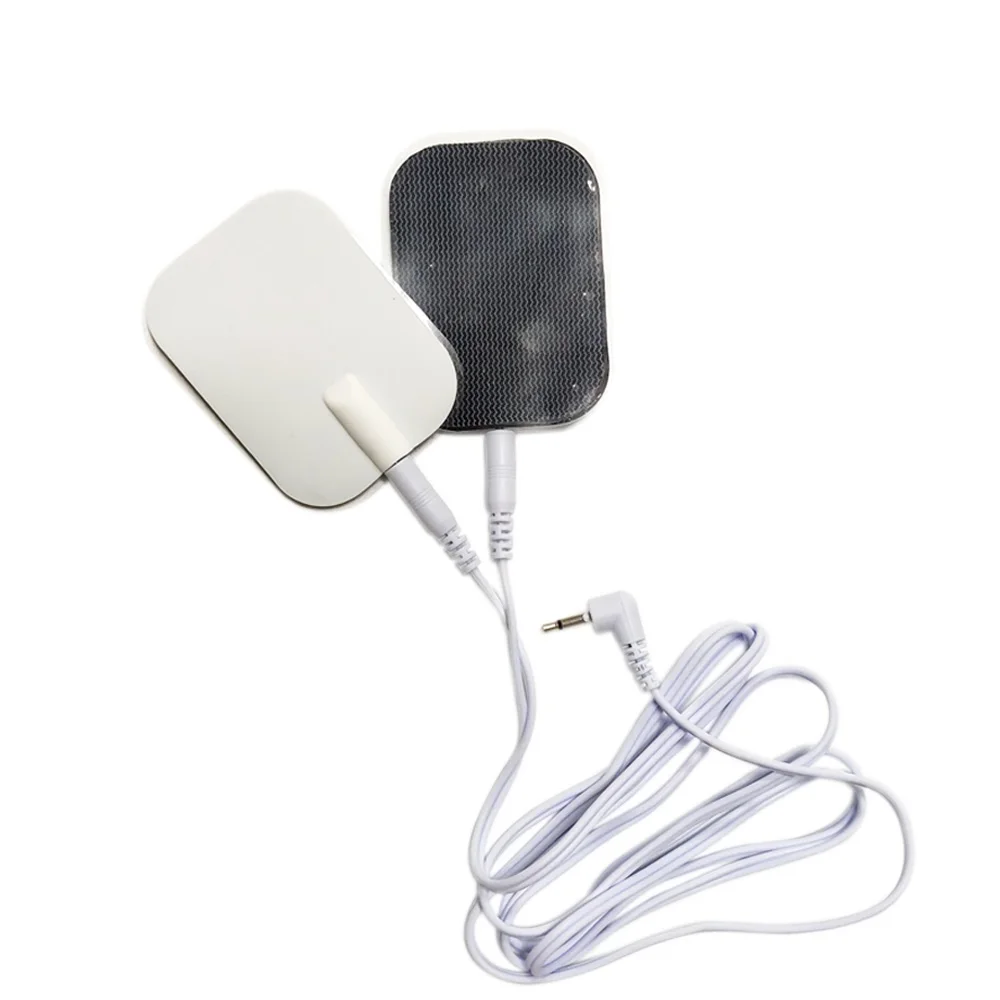 

Многоразовые 60 мм * 45 мм Силиконовые Tens электродные подушечки для массажа для похудения цифровой терапевтический массажер