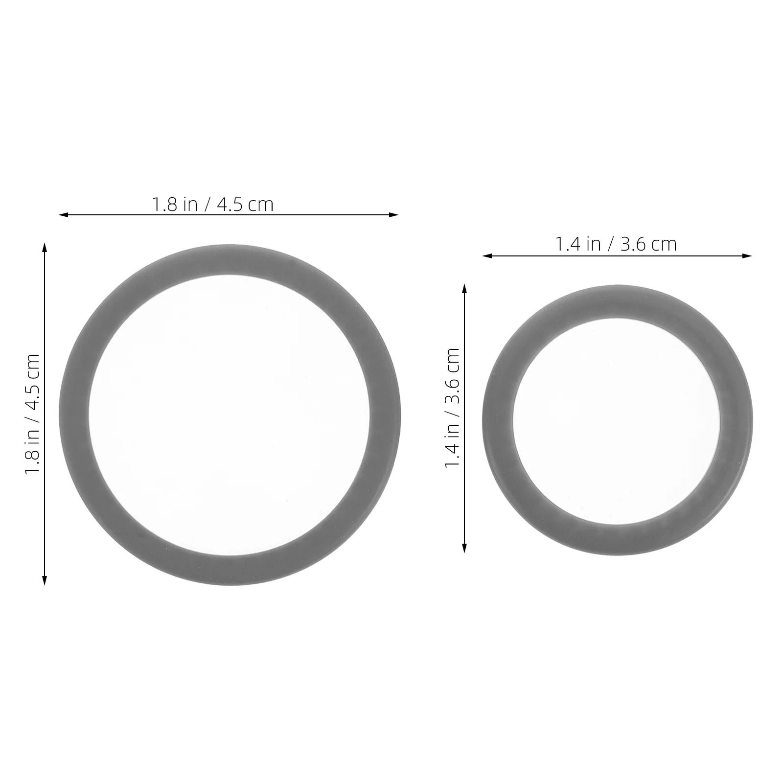 Комплект из 2 шт. диафрагма для стетоскопа детский чехол аксессуары ПВХ запасные
