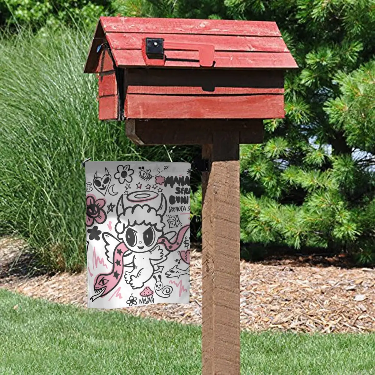 Пользовательский Reggae Ainger Karol G Bichota сезон Садовый флаг двусторонний внешний двор