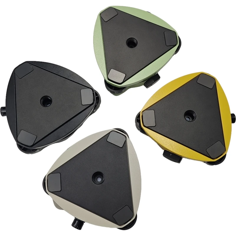 Трехкулачковый зеленый трегер с оптическим отвесом для штатива Leica