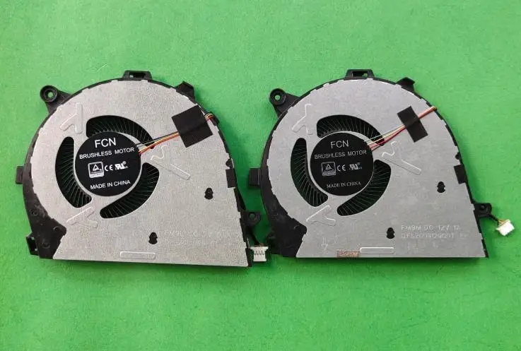

CPU Cooling Cooler Fan for Lenovo IdeaPad 5-14IIL05 AIR-14ARE 2020 DFS2009129G0T FM9M DC28000OXF0 FCC2 12V 5V DFS2001059FOT FM9L
