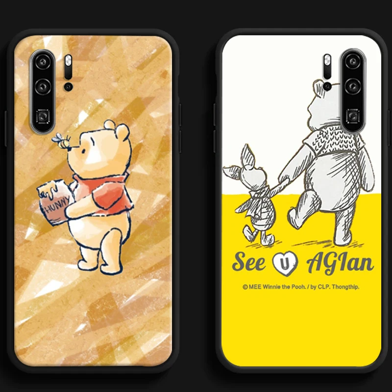 

Disney Edward Pooh Phone Cases For Huawei Honor Y6 Y7 2019 Y9 2018 Y9 Prime 2019 Y9 2019 Y9A Soft TPU Carcasa Coque Funda
