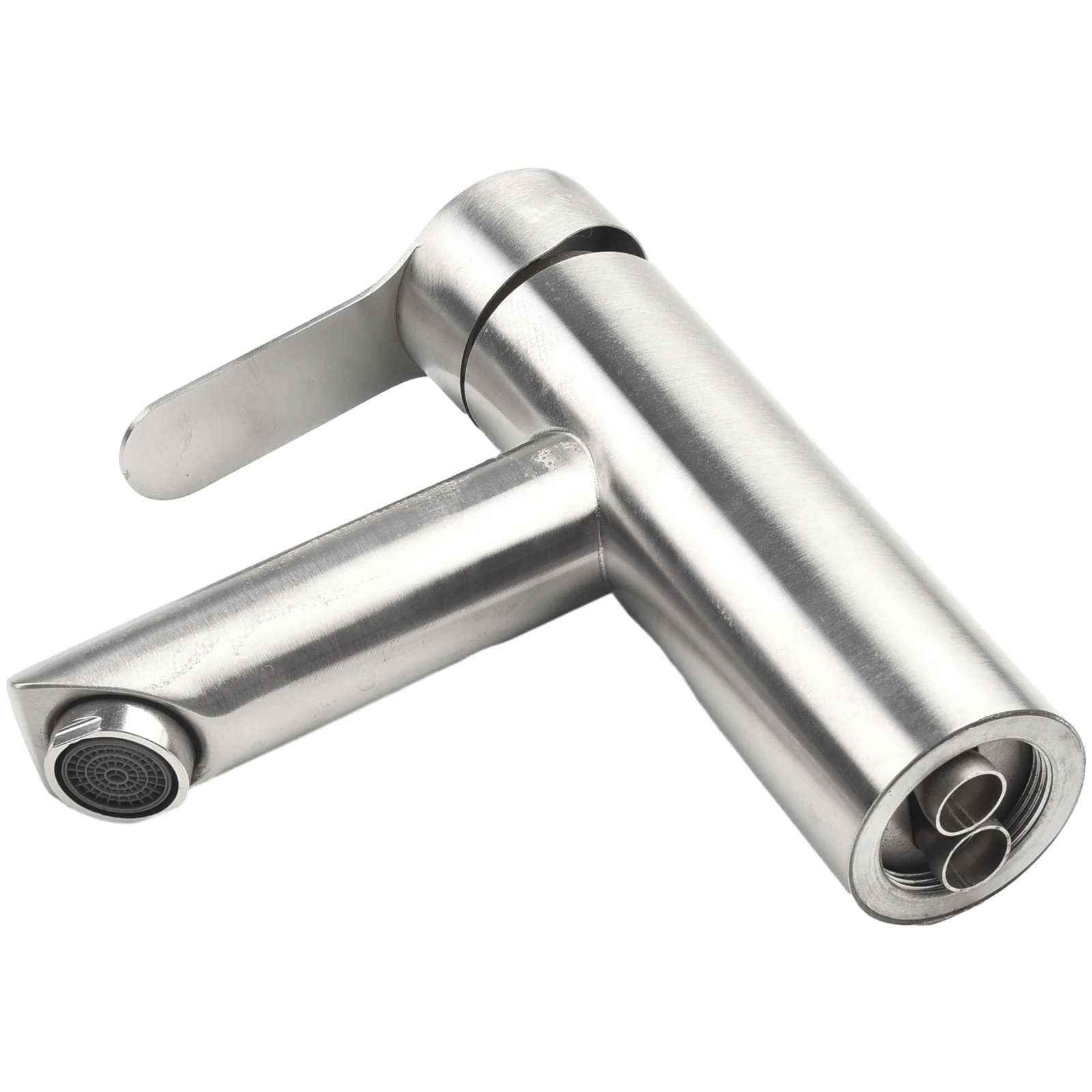 

Kitchen Sink Faucet Faucet Bathroom Outdoor Basin Indoor Kitchen Silver Single Handle Stainless Steel Universal