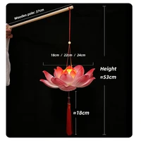 Лампа в виде лотоса#5