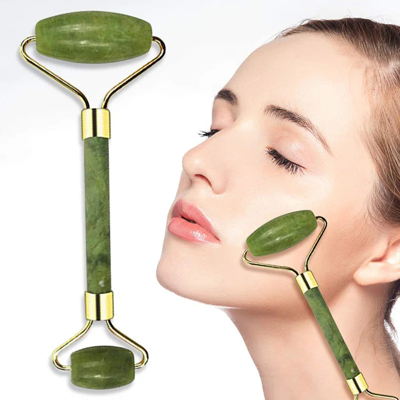 

Private Label Manufacturer Gua Sha Scraping Tool Cheap Jade Roller for Face Massage Facial Jade Roller