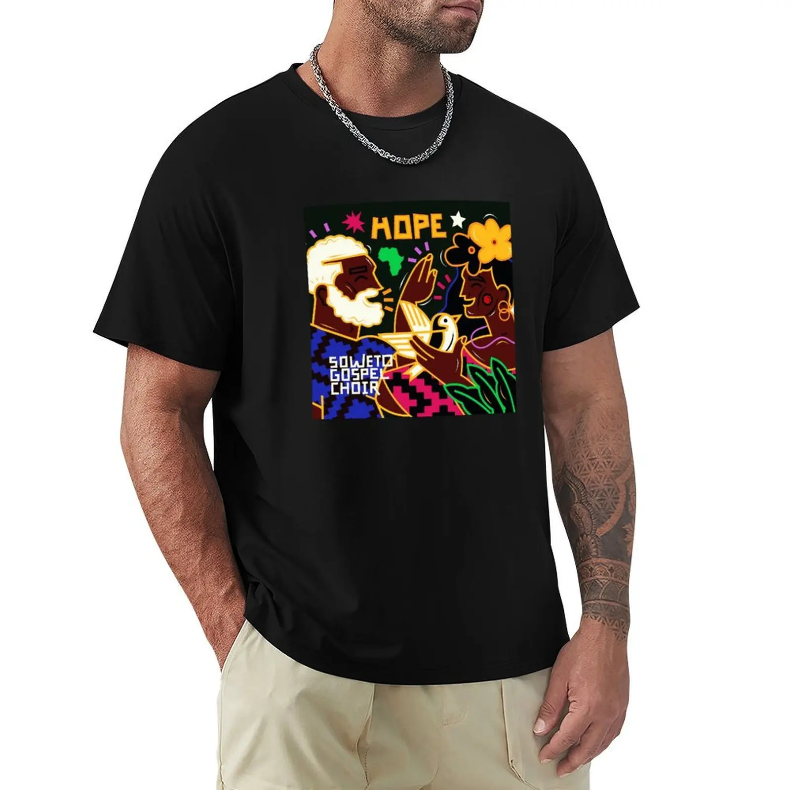 Футболка Hope The Soweto Gospel Choir быстросохнущие футболки мужская футболка эстетичная