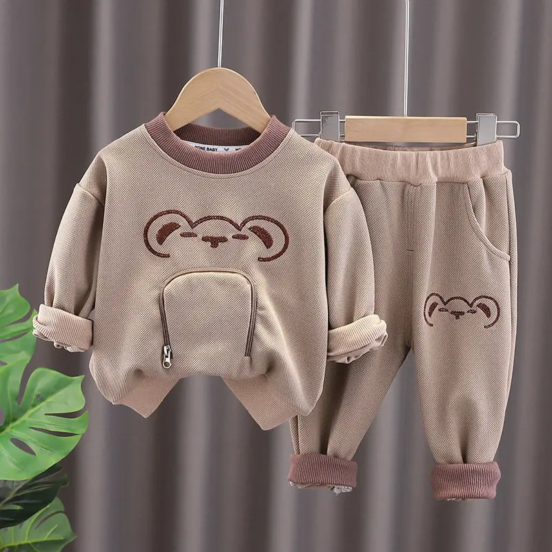 

New Children's Set Spring and Autumn Western Small and Medium sized Baby Korean Edition Handsome Boys' Set