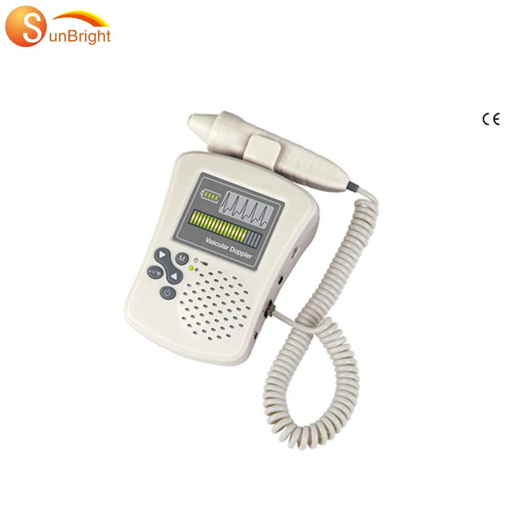 

CE approved handheld pocket doppler vascular test vascular doppler