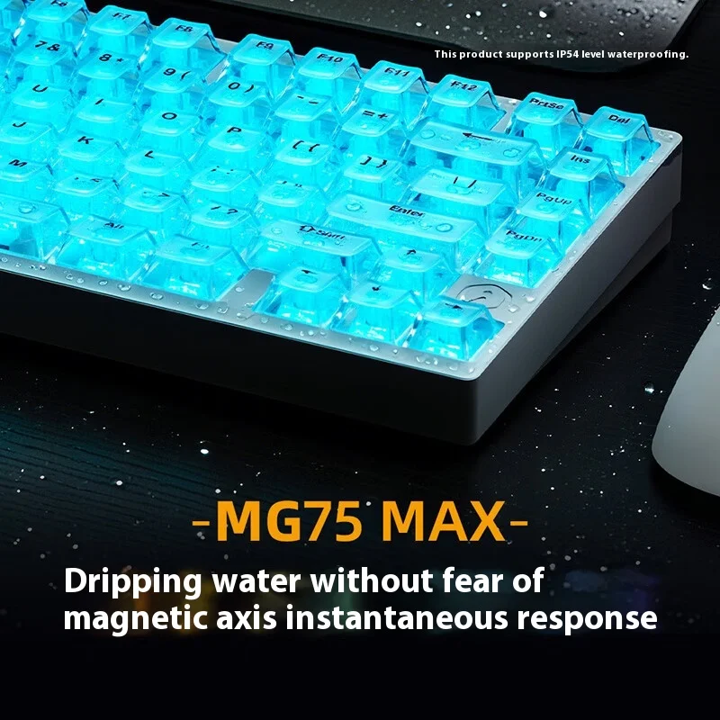 IROK MG75 Max Клавиатура с магнитным переключателем MG75 Проводная игровая клавиатура из алюминиевого сплава 8000 Гц 0,005 ммRT Пользовательские механические клавиатуры (art.: 3920d07e85aa2) - 3920d07e85aa2