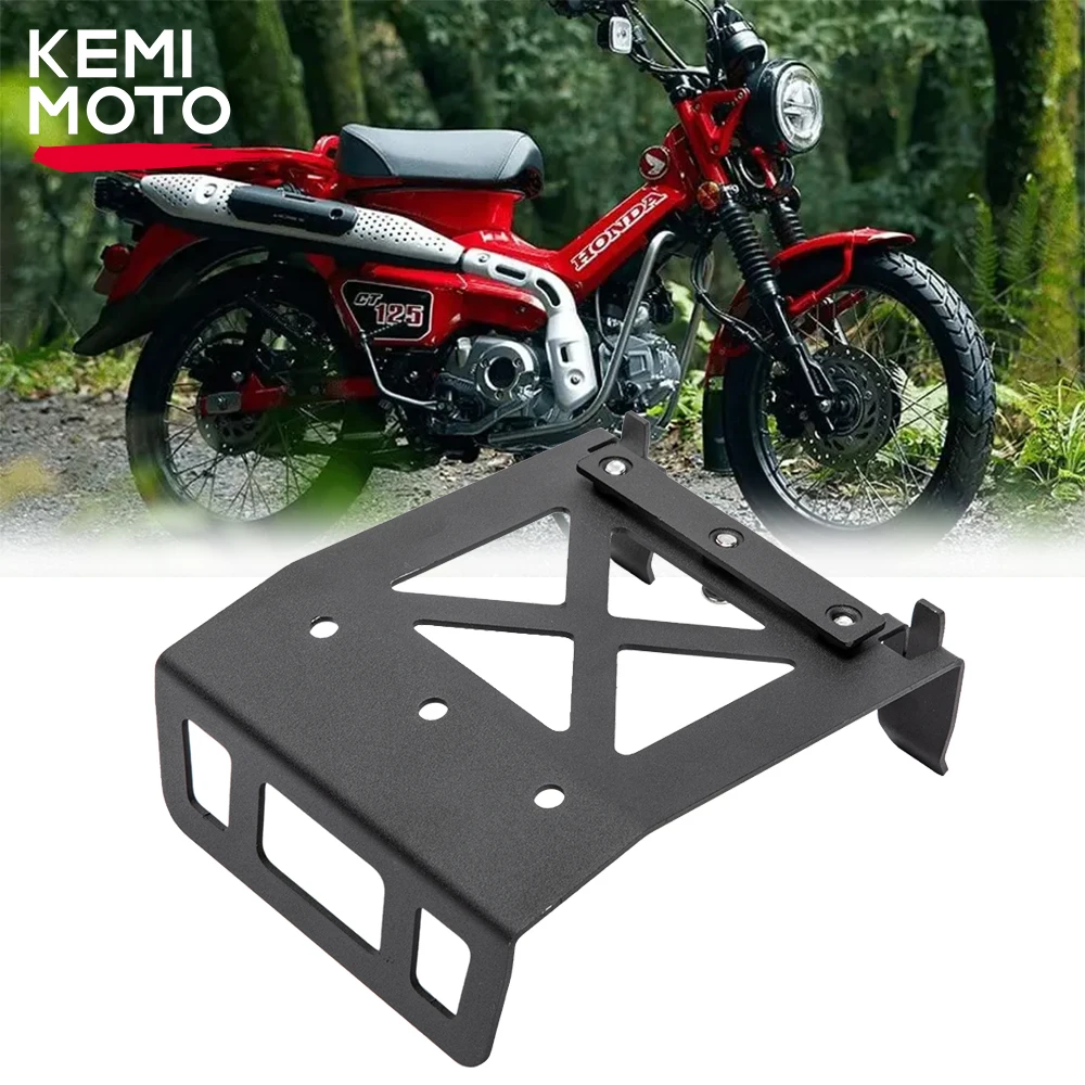 

For Honda Trail 125 CT125 2020-2022 Front Rack Headlight Guard Shelf Motorcycle Accessories Frames KEMiMOTO Parts Moto Frame