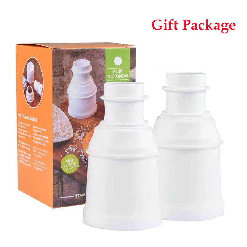 

Форма для рисовых шариков Arancini, Пластиковая форма для домашней итальянской еды, «сделай сам», форма для мяса, круглые шарики, кухонные аксес...