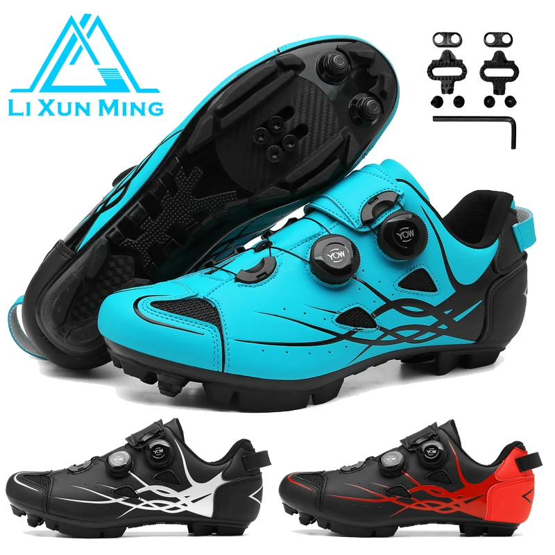 

Men Cycling Sneakers Mtb Shoes Flat Pedal Speed Sneakers Bicycle Cleats Shoes Women Mountain Bike Boots Road Cycling Footwear