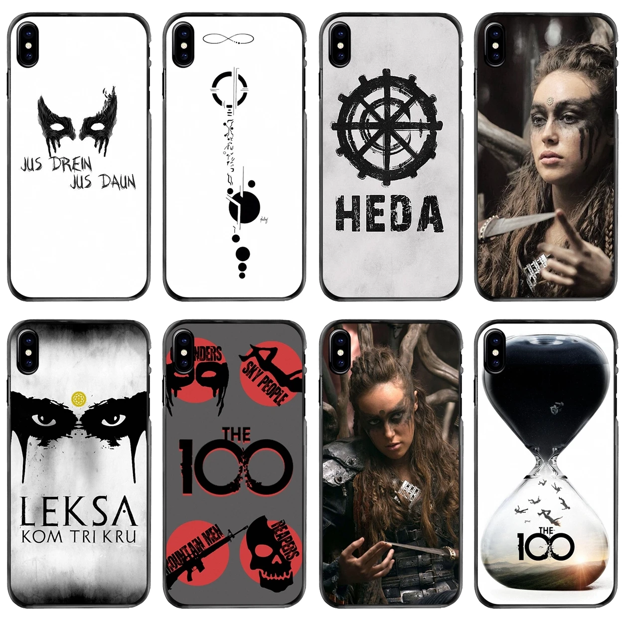 

Heda Lexa The 100 For Apple iPhone 11 12 13 14 Pro MAX Mini 5 5S SE 6 6S 7 8 Plus 10 X XR XS Hard Phone Shell Case