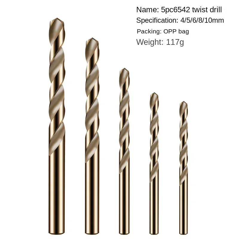 

Hss-co высокопроизводительная спиральная сталь, нержавеющая сталь, для металлических бит быстрого кобальта, инструмент, высокое качество