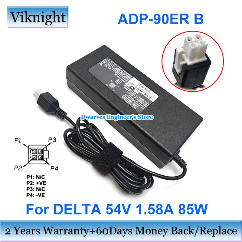 

Подлинный адаптер переменного/постоянного тока 54 в 341 а 85 Вт Delta ADP-90ER B 101090--01 A0 DAB2329205T, зарядное устройство для ноутбука