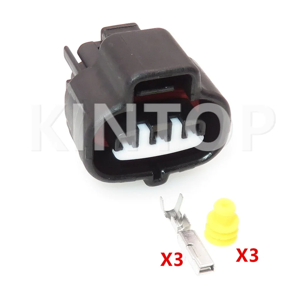 

1 комплект, 3-контактный 6189-0099, автомобильная водонепроницаемая розетка переменного тока в сборе для Toyota 90980-10841, разъем жгута проводов автоматического датчика давления