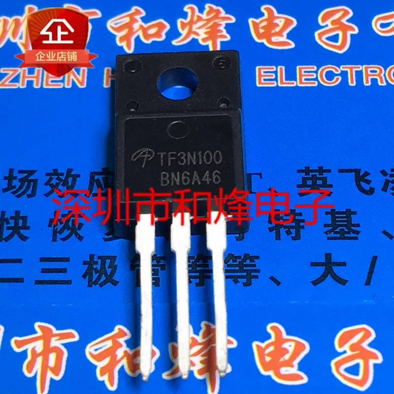 

5PCS-10PCS TF3N100 AOTF3N100 TO-220F New And Original On Stock