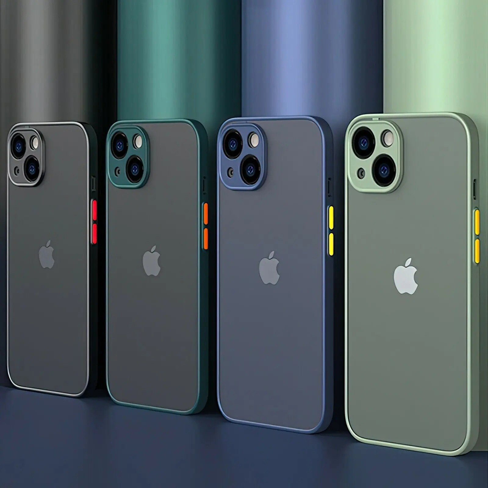

Case for iPhone 11 12 13 Pro Max Mini 7 8 SE XR X XS Clear Shockproof Cover
