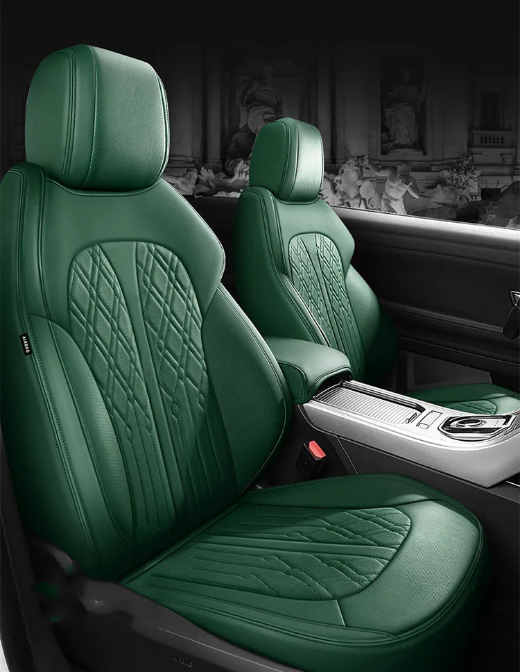 

Кожаный чехол на сиденье автомобиля на заказ, 5 сидений для peugeot 4008 5008 RCZ 508 407 408 607, водонепроницаемые кожаные автомобильные аксессуары, защита