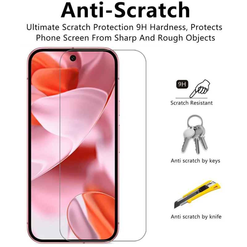 Фото Защитное стекло для Google Pixel 9 Pro XL, чехол для Pixel 9 Pro XL, задняя крышка, Google Pixel, Google Pixe, Pixl 9, чехол Pro, 5G №3