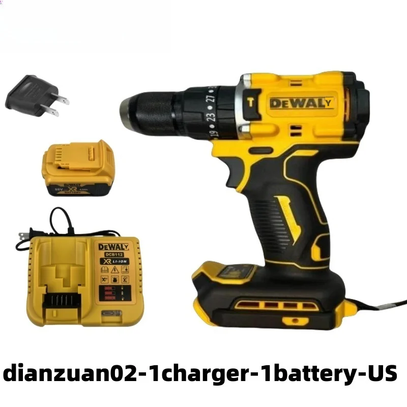 

Аккумуляторная Электродрель DEWALY, Портативная Многофункциональная Ударная Отвертка Для Домашнего Использования