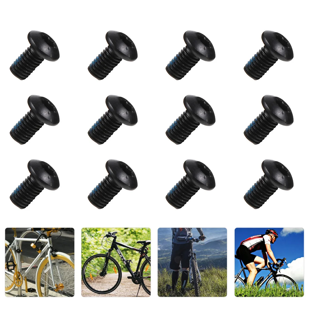 

2 Boxes Bicycle Screw T25 Bicycle Brake Bolts Platter Disc Brake Screws Alloy Steel Road Bike Rotor Bolts Rotors Screw