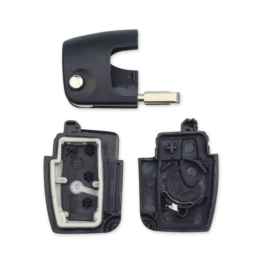 Раскладной чехол KEYYOU для автомобильного ключа-пульта Ford FO21 HU101 C Max S Galaxy Focus Fiesta